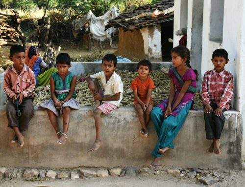 Intialaisessa kylässä