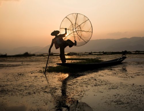 Myanmarin idyllinen Inle-järvi