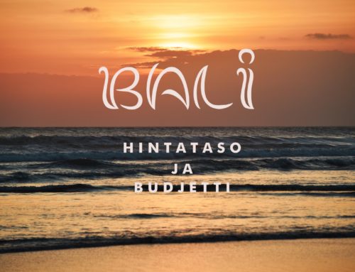 BALI – HINTATASO JA BUDJETTI