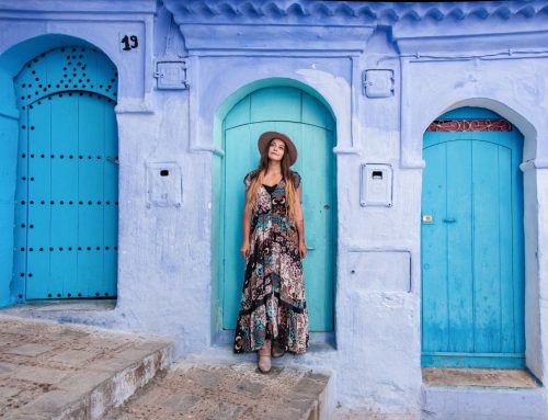 CHEFCHAOUEN ON MAROKON SININEN HELMI